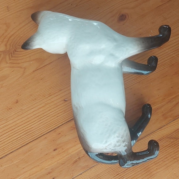 Vintage Beswick England Ceramic Siamese Cat - Picture 3 of 9